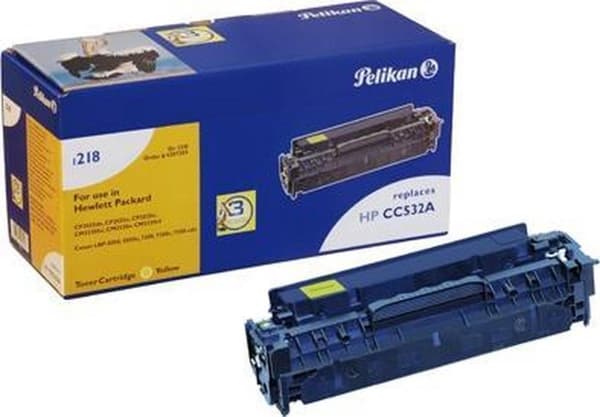 Pelikan toner gul, 2800 sider til HP 304A - OEM: CC532A