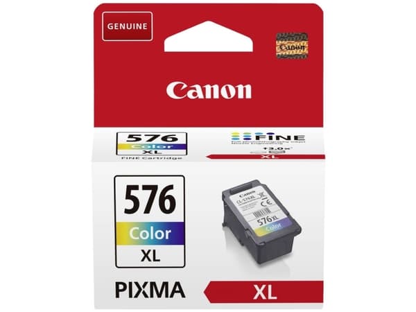 Canon CL-576XL - 12.6 ml - Høy ytelse - farge (cyan, magenta, gul) - original - blekkpatron - for PIXMA TR4750i, TR4751i, TS3550i, TS3551i