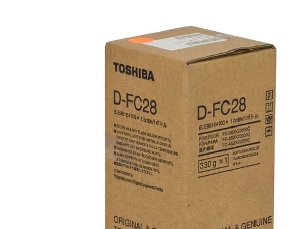 Toshiba DFC28Y, Gult, Pigmentbasert blekk, 1 stykker