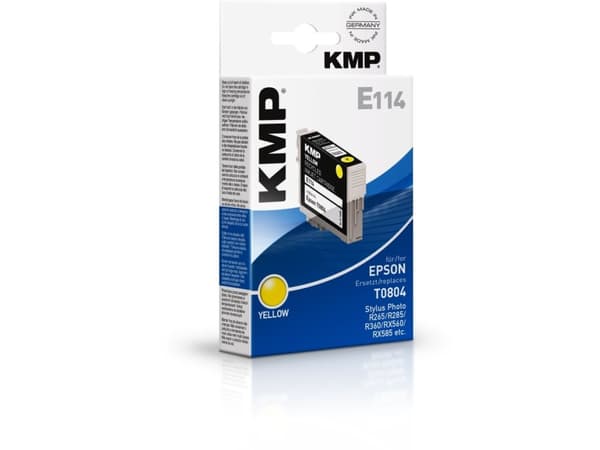 KMP E114, Pigmentbaserat bläck, 7 ml, 460 sidor, 1 styck