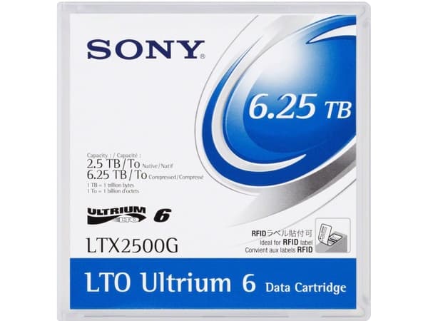 Sony LTX-2500GN - LTO Ultrium 6 - 2.5 TB / 6.25 TB