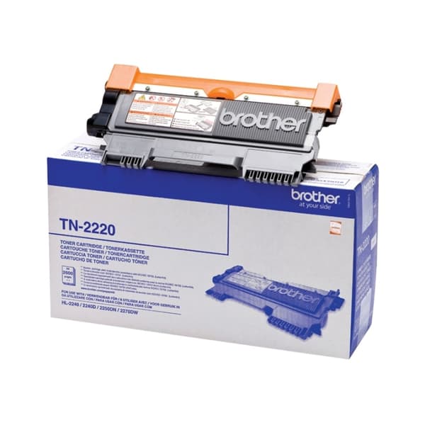Brother TN-2220 Tonerkassett 1 stk Original svart