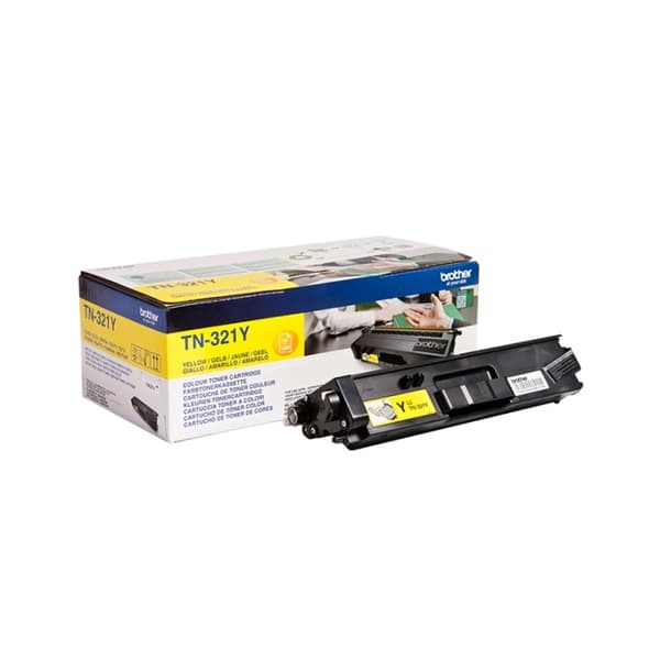 Brother TN-321Y Tonerkassett 1 styck Original Gul