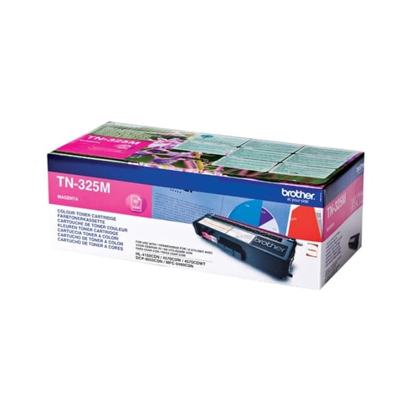Brother TN-325M Tonerkassett 1 styck Original Magenta