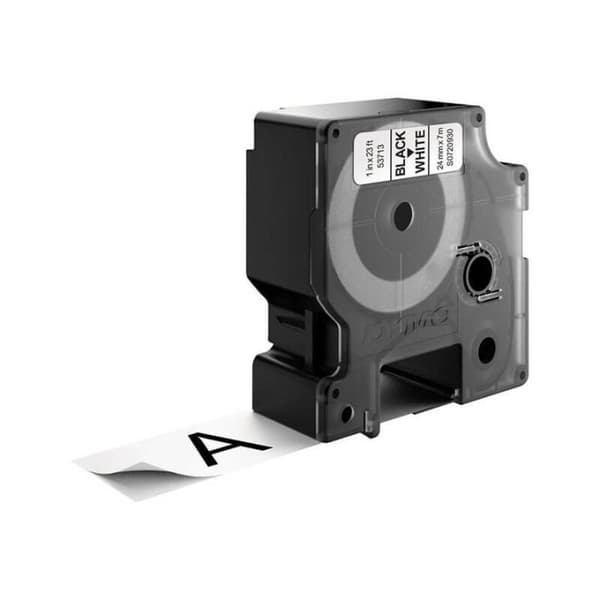 dymo Färgband S0720930 53713 24mm Svart på Vit