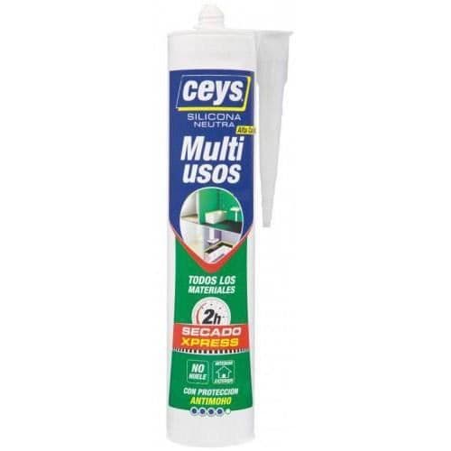 användning av neutral torkning Xpress silikon vit 280ml Ceys