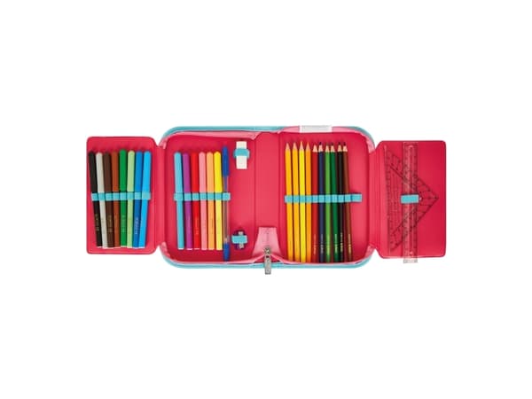 Herlitz Ballet Love, 31 styck, Blå, Rosa, Polyester, Bild, 205 mm, 38 mm