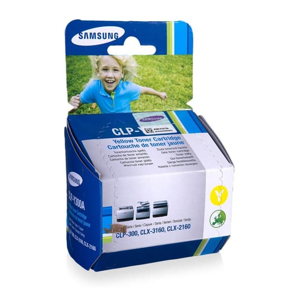 Samsung värikasetti. CLP-Y300A Keltainen 1K