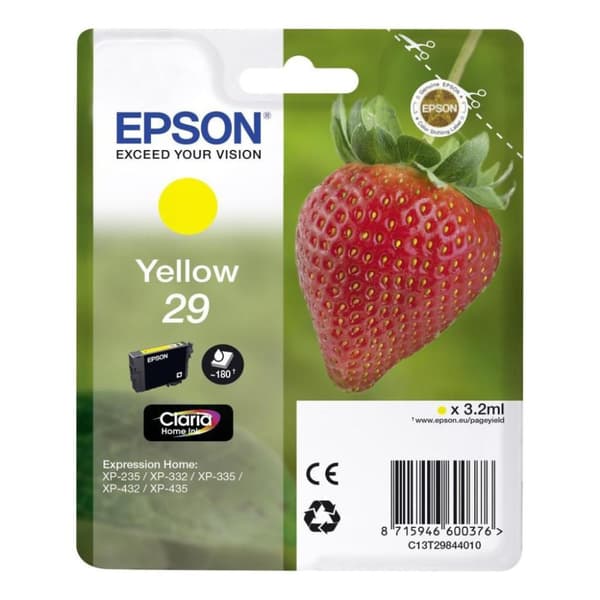 Epson T298440 Original Gul 3,2ml