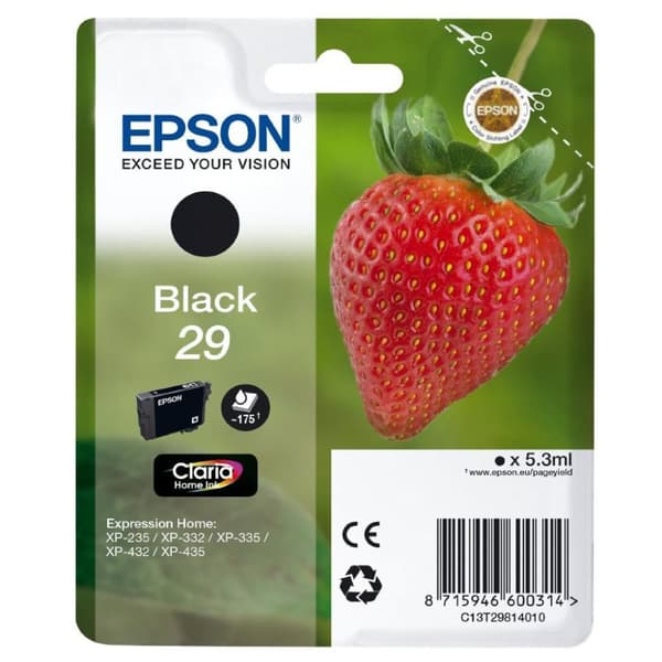 Epson T298140 Original Svart 5,3ml