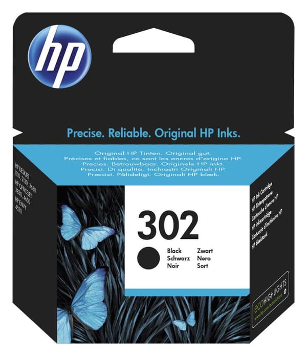 HP F6u66a 190p Original Black 302