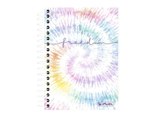 Herlitz New Batik Freedom, Mønster, Flerfarget, 200 ark, 70 g/m², Rute papir, Voksen