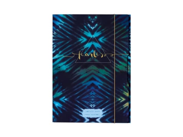 Herlitz New Batik Fearless, A3, Blå, Marineblå, Portrett, Elastisk bånd, 1 stykker