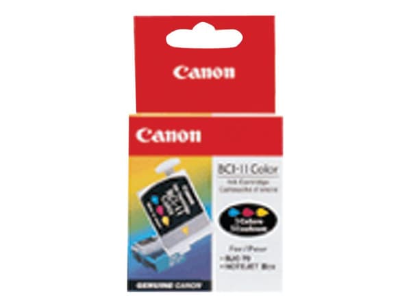 Canon BCI-11 - 3 pakker - gul, cyan, magenta - original - blekktanker - for BJ-30; BJC-50, 55, 70, 80, 85