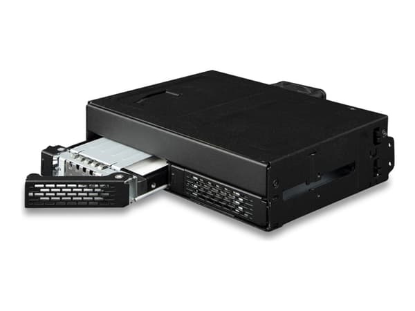ICY Dock ToughArmor MB105VP-B - Hus til lagringsenhed - robust - 2,5" - NVMe PCIe - U.2, U.3 - sort