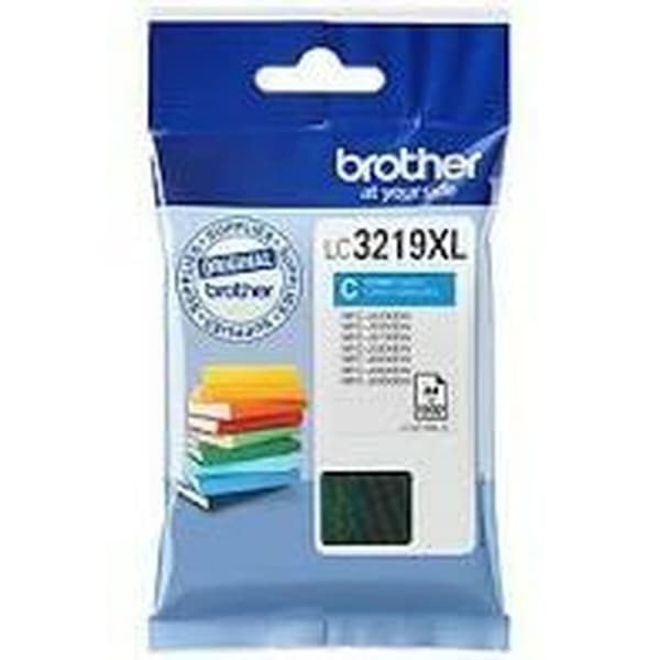 Original blækpatron Brother LC3219XL Cyan