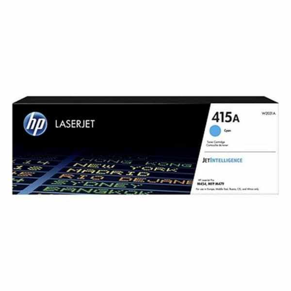 Original toner HP W2031A Cyan