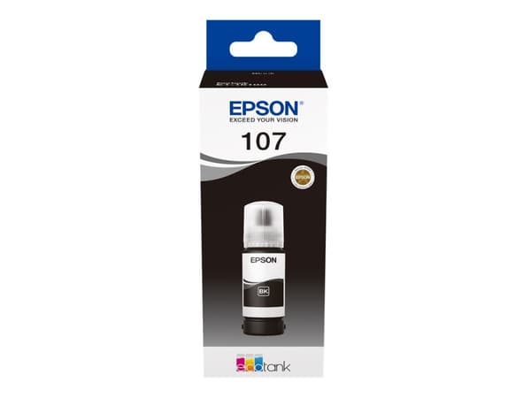 Epson EcoTank 107 - 70 ml - svart - original - blekkrefill - for EcoTank ET-18100