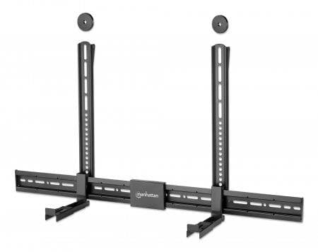 Manhattan 461849, Vägg, 15 kg, Plast, Stål, Svart, Vägg, Sonos, Bose, LG, JBL, Bang & Olufsen, Samsung, Sony, Yamaha