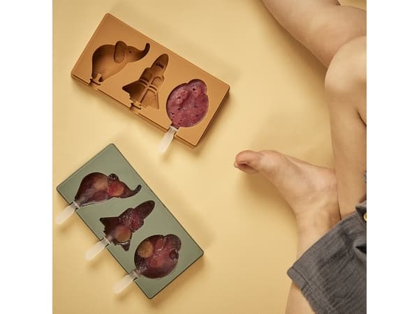 Nuuroo nuuroo - silikonowe formy na lody Elin Ice Pop pölyinen vihreä