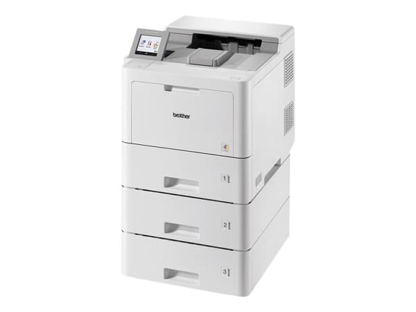 Brother HL-L9470CDNTT - Skriver - farge - Dupleks - laser - A4/Legal - 2400 x 600 dpi - inntil 40 spm (mono) / inntil 40 spm (farge) - kapasitet: 162 Hvit