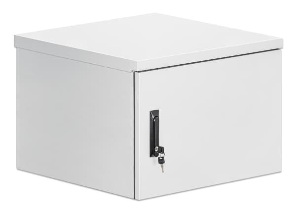 Intellinet 716109, Väggmonterad rack, 9U, 100 kg, Knapplås, Förbättrad kabelhantering, 36 kg