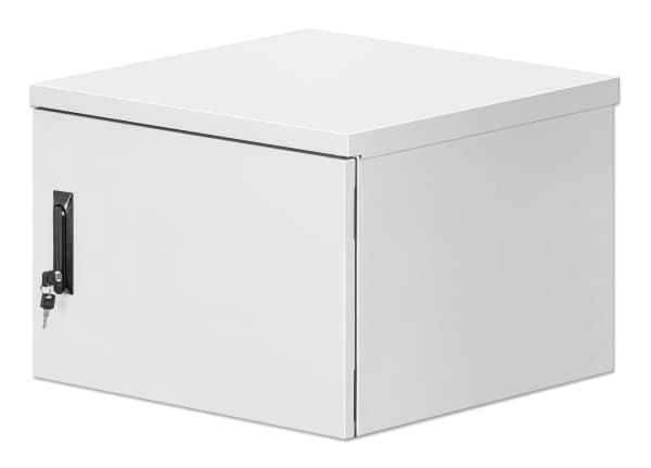 Intellinet 716109, Väggmonterad rack, 9U, 100 kg, Knapplås, Förbättrad kabelhantering, 36 kg