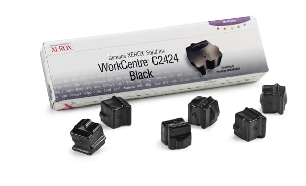 Xerox Genuine Xerox WorkCentre C2424 - Svart - faste blekktyper - for WorkCentre C2424