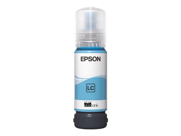 Epson EcoTank 107 - 70 ml - lys cyan - original - blekkrefill - for EcoTank ET-18100