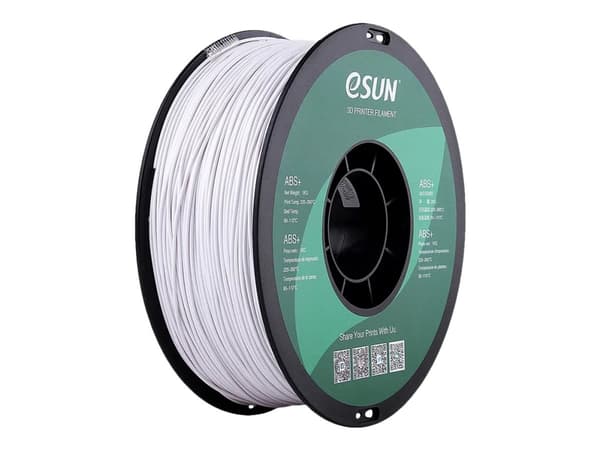 Esun - Kall vit - 1 kg - vacuum-sealed bag - ABS+ filament (3D)