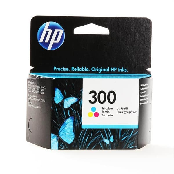 HP Blæk CC643EE 300 Tri-colour Cyan Magenta Gul