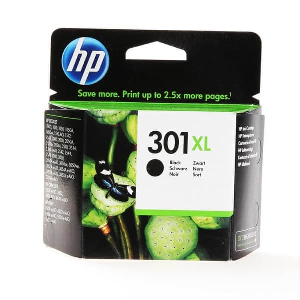 HP Blekk CH563EE 301XL Svart