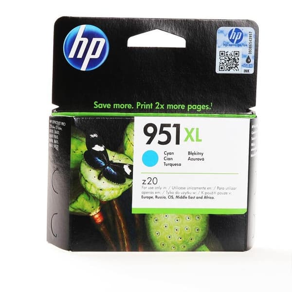 HP Bläck CN046AE 951XL Cyan