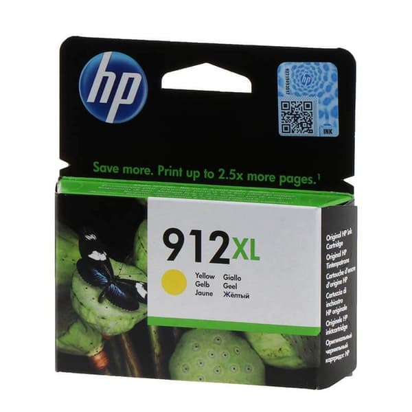 HP Blæk 3YL83AE 912XL Gul