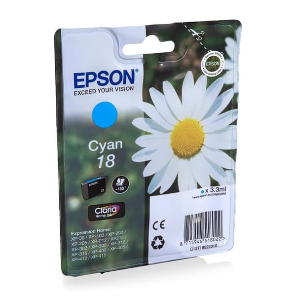 Epson T180240 Original Blå 3,3ml
