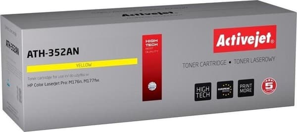 Activejet ATH-352AN toner (erstatning for HP CF352A; Supreme; 1100 sider; gul)