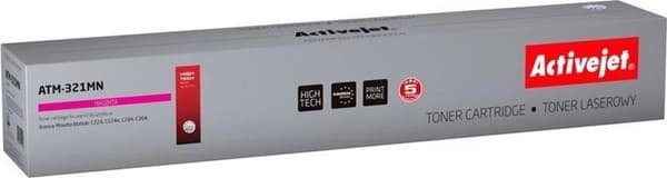 Activejet ATM-321MN toner til Konica Minolta printer; Konica Minolta TN321M udskiftning; Supreme; 25000 sider; magenta