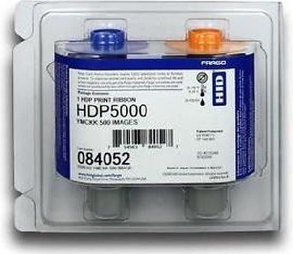 Fargo HDP5000 Ribbon YMCKK (500) (84052)