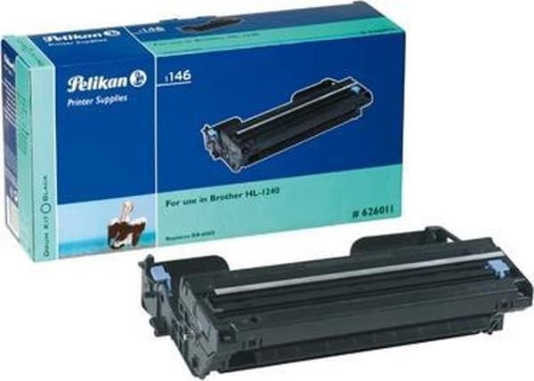 Pelikan 1146 - musta - yhteensopiva - rumpuyksikkö (vaihtoehto: Brother DR6000) - Brother HL-1030, 1230, 1240, 1250, 1270, 1430, 1435, 1440, 1450, MFC