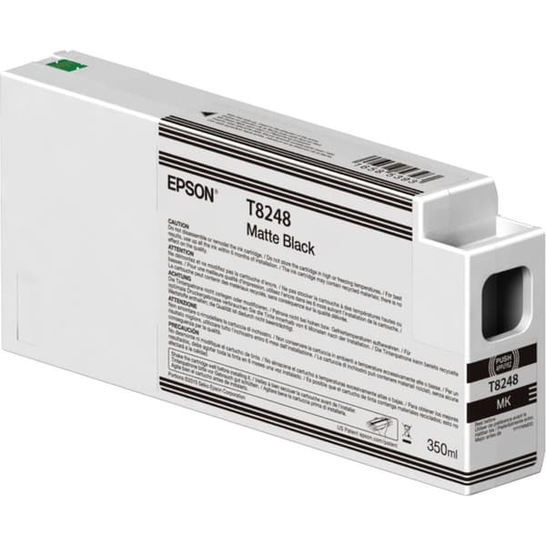 Original blækpatron Epson C13T824800 Sort Mat bagpå