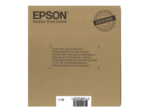 Epson T1285 Easy Mail Packaging - 4-pack - svart, gul, cyan, magenta - original - boks - blekkpatron - for Stylus S22, SX130, SX230, SX235, SX430, SX