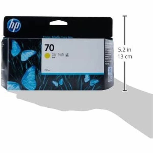 Alkunperäinen mustepatruuna HP C9454A Keltainen