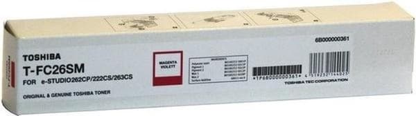 Toshiba TFC26SM - magenta - original - tonerpatron - til e-STUDIO 222CP, 222CS, 262CP, 263CS