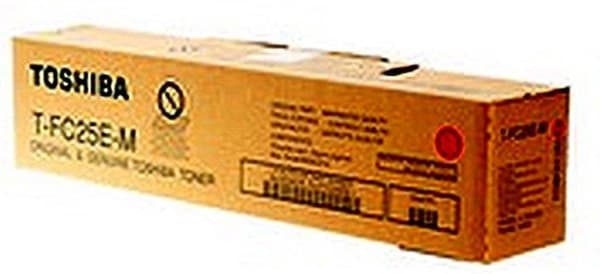 Toshiba tonerpatron - T-FC25EM - 6AJ00000201 - magenta - 26.800 sider (6AJ00000201)