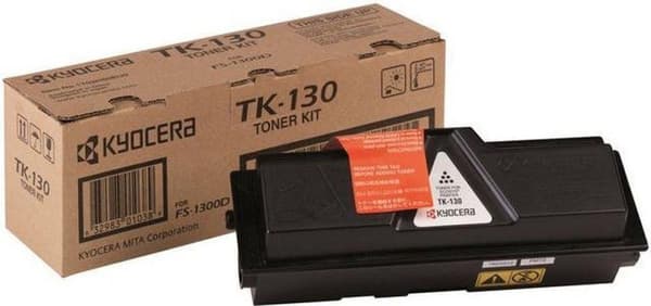 Kyocera TK 130 - musta - alkuperäinen - värikasetti - malleihin Kyocera FS-1028, FS-1128, FS-1300, 1350