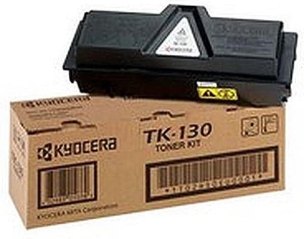 Kyocera TK 130 - musta - alkuperäinen - värikasetti - malleihin Kyocera FS-1028, FS-1128, FS-1300, 1350
