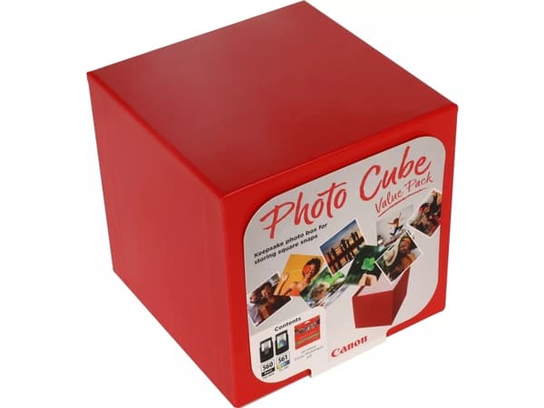 Canon PG-560/CL-561 Photo Value Pack - Blank - 0.27 mm - 2-pack - farge (cyan, magenta, gul), pigmentert svart - original - boks - blekkbeholder / pa