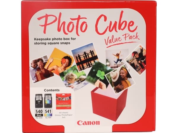 Canon PG-540/CL-541 Photo Value Pack - Blank - 0.27 mm - 2-pack - farge (cyan, magenta, gul), pigmentert svart - original - boks - blekkbeholder / pa