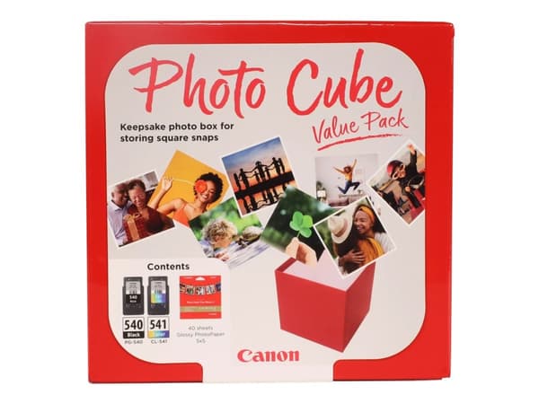 Canon PG-540/CL-541 Photo Value Pack - Blank - 0.27 mm - 2-pack - farge (cyan, magenta, gul), pigmentert svart - original - boks - blekkbeholder / pa