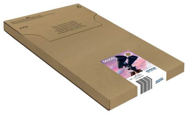 Epson 502XL Multipack - 4-pack - gul, cyan, magenta, pigmenterad svart - original - redo att skickas - bläckpatron - för Expression Home XP-5100, 5105